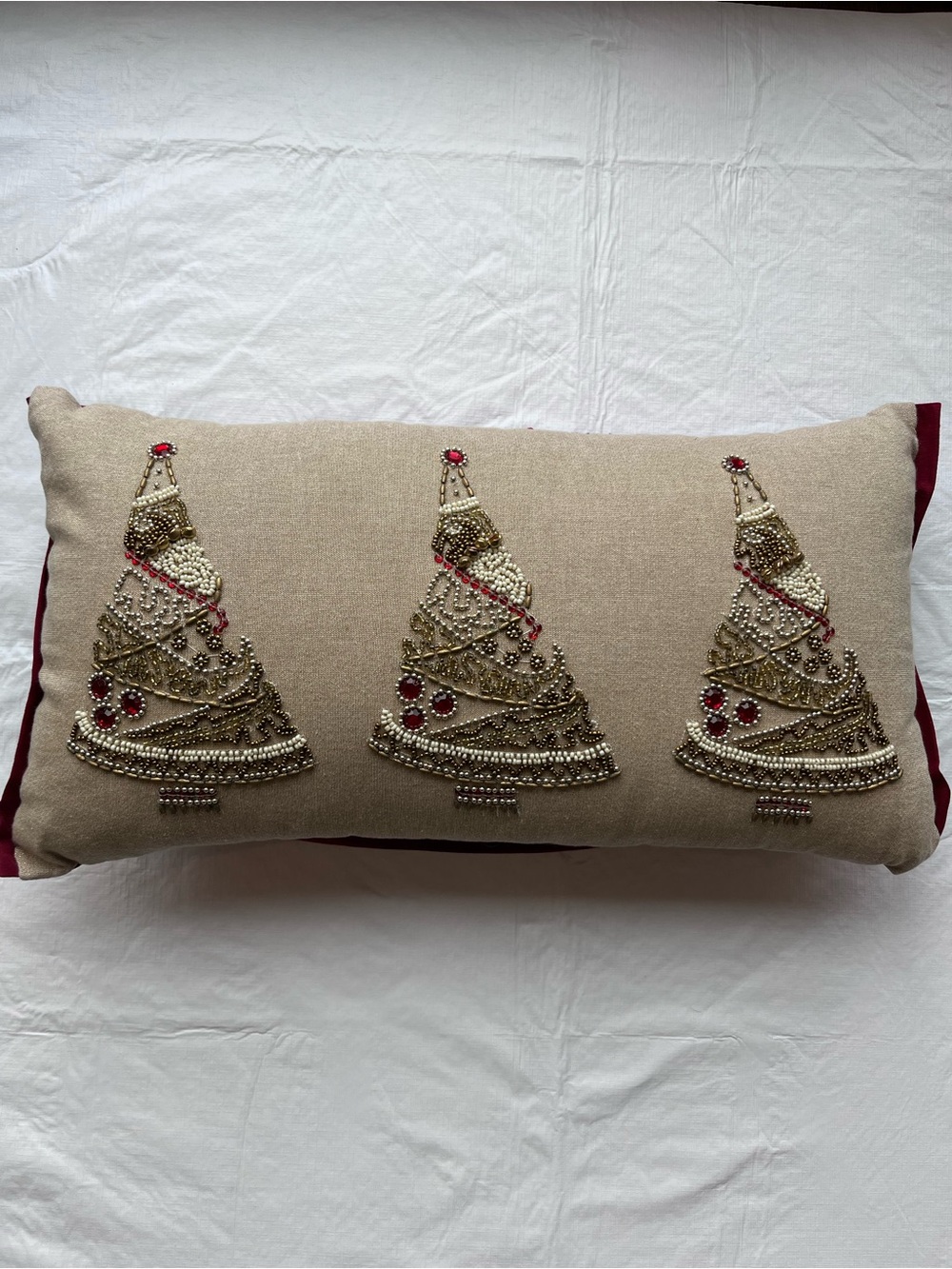 Pier 1 Christmas Trees Accent Pillow